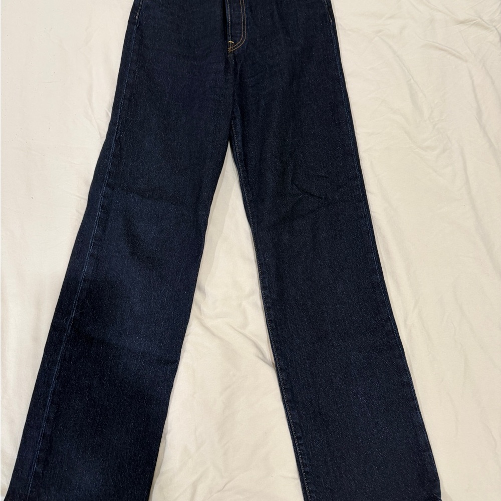 Levi's Women's Dark Blue Straight Leg Jeans